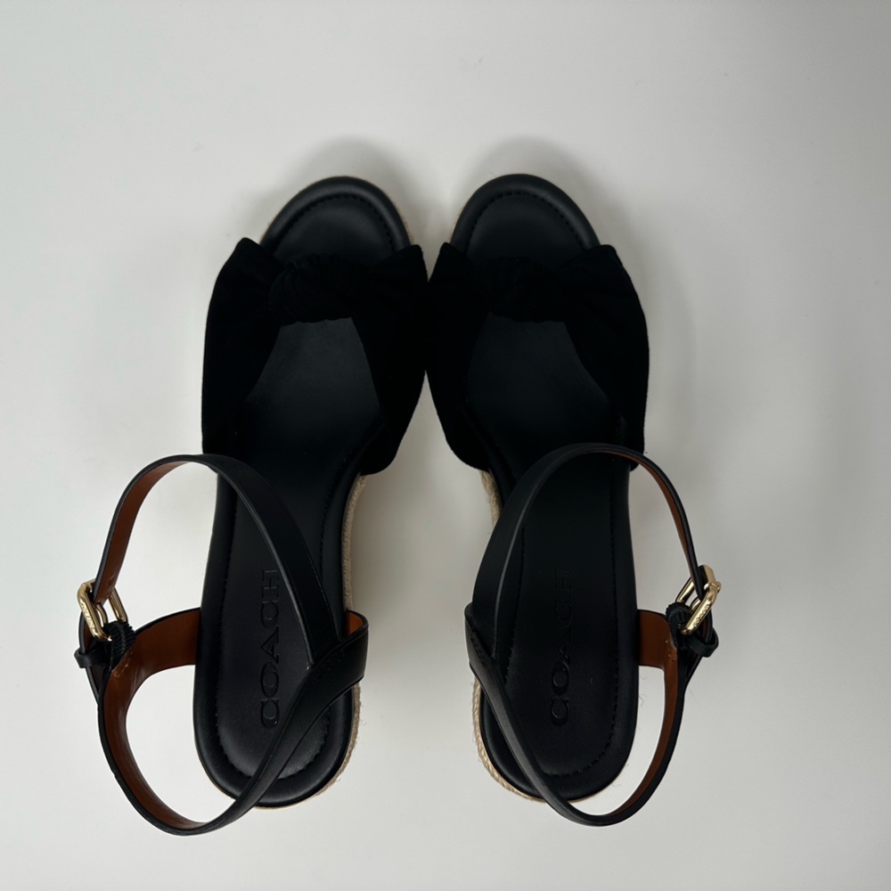 COACH Wedges Size 8.5 - Picture 6 of 8